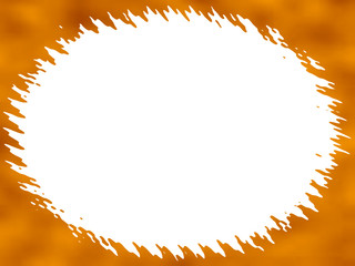 cornice/bordo fiammeggiante