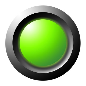 recommend clip art: bottone web verde