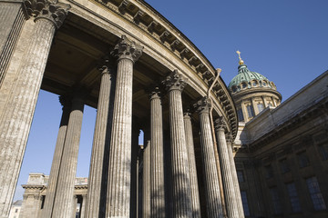 Naklejka premium Kazansky cathedral in Saint-Petersburg (Russia)