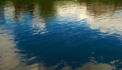 water reflection