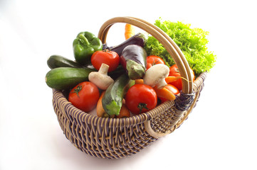 panier de légumes