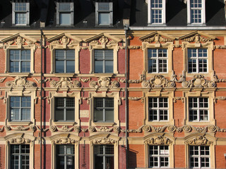 Obraz premium lille - façade vieux lille