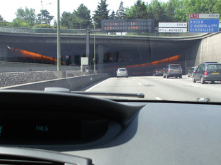 sur la route