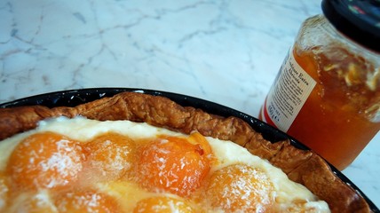 tarte aux abricots