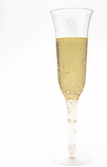 engagement ring in champagne