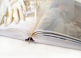 wedding photograph album