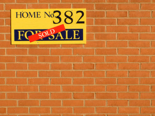 Obraz premium plot for sale sign