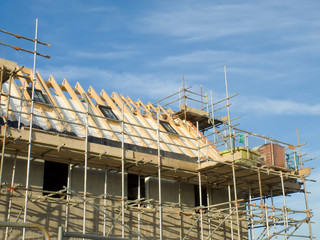 Fototapeta premium new home construction
