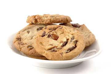 plate of cookies