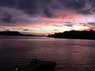 vanuatu sunset