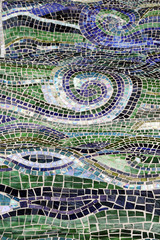 water abstract, mosaic background