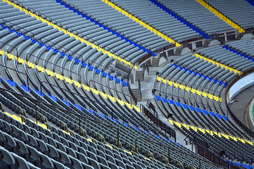 Naklejka premium stadium seats