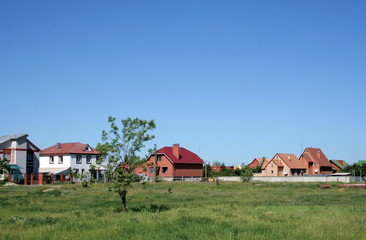 Fototapeta na wymiar rurals houses