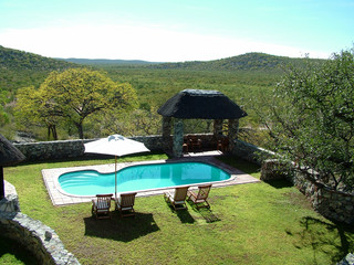 schwimmbad in ein lodge