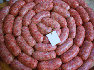 chapelet de saucisses