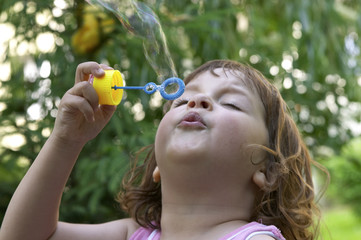 making bubbles