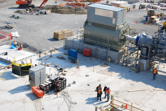 Construction Workers From Above