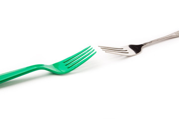 two forks