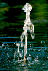 chorro de agua