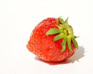 erdbeere - isoliert auf weiss 4