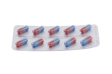 blister with pills