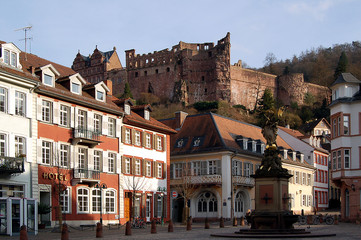 Fototapeta na wymiar Old Heidelberg