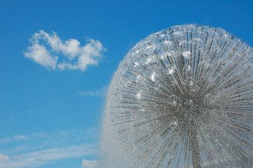 dandelion fountain - cool