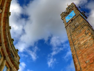 tolbooth steeple  at glasgow cross