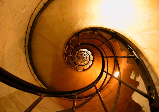 Fototapeta circular staircase