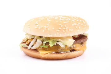 delicious hamburger