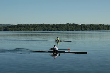 zwei ruderboote