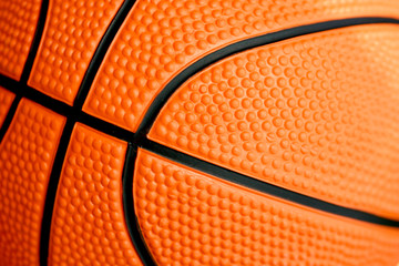 Fototapeta premium Closeup of basketball