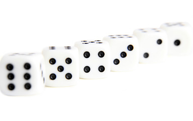 six dices