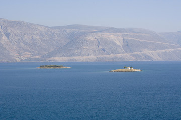 seascape with islands