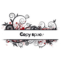 Birthday banner illustration, design element