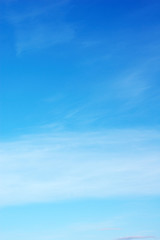 Background abstract: blue sky and clouds