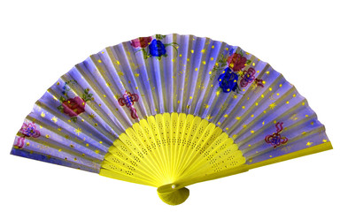 hand fan isolated