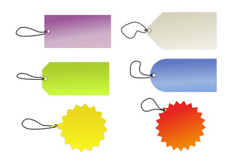 Etiquettes de produit