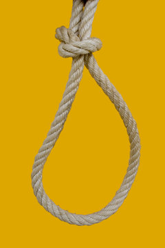 a rope for hanging a bad man
