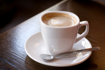 Cup of coffee.