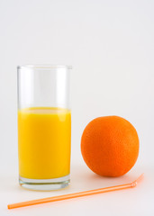 orange fruit and juice