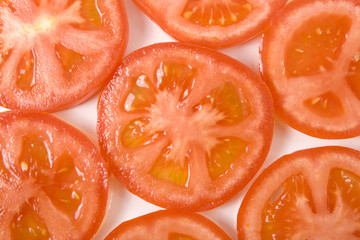 tranches de tomate