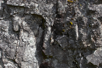 texture of rough rocky wall