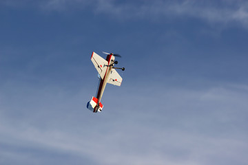 small sport plane fly up