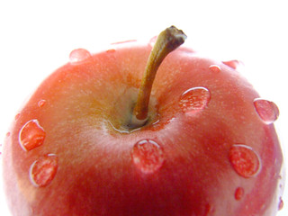 red apple