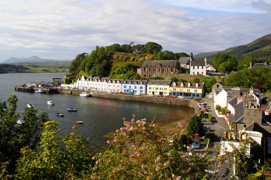 View of Portree Harbour