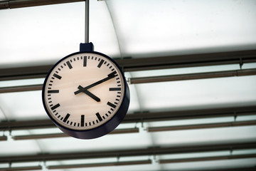 Eine Uhr