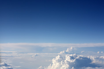 Fototapeta premium Himmel mit Wolken