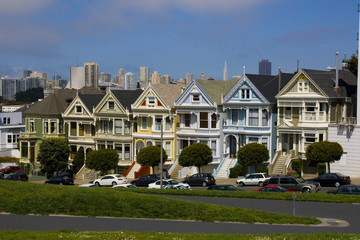 Postcard Row Houses, San Francisco, California