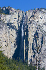 Fototapeta na wymiar Yosemite wody mieści się w Parku Narodowym Yosemite